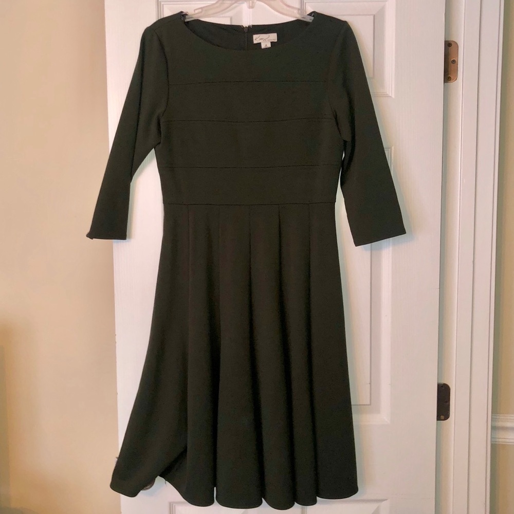 Olive Green Kim Rogers Dress
